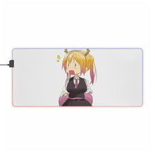 Load image into Gallery viewer, Miss Kobayashi's Dragon Maid Kobayashi San Chi No Maid Dragon, Tohru RGB LED Mouse Pad (Desk Mat)
