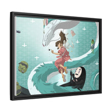 Load image into Gallery viewer, Anime Spirited Away Canvas Framed Art Print

