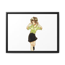 Load image into Gallery viewer, Akane Tsunemori Smiling Canvas Framed Art Print
