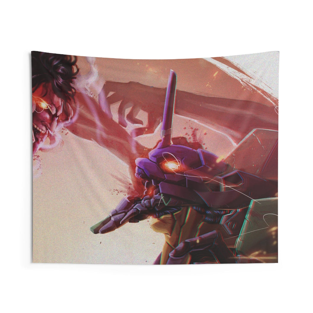 Eren vs Titan Indoor Wall Tapestry