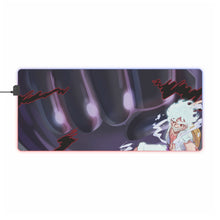 Load image into Gallery viewer, One Piece Monkey D. Luffy RGB LED Mouse Pad (Desk Mat)
