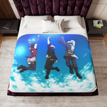 Load image into Gallery viewer, Boruto Sherpa Blanket
