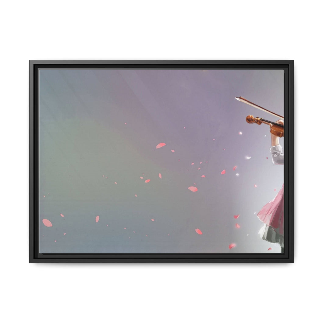 Kaori Miyazono Canvas Framed Art Print