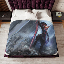 Load image into Gallery viewer, Anime Kill La Kill Sherpa Blanket
