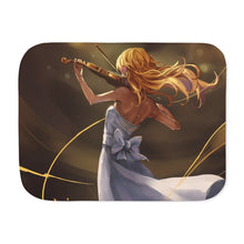 Load image into Gallery viewer, Kaori Miyazono Sherpa Blanket
