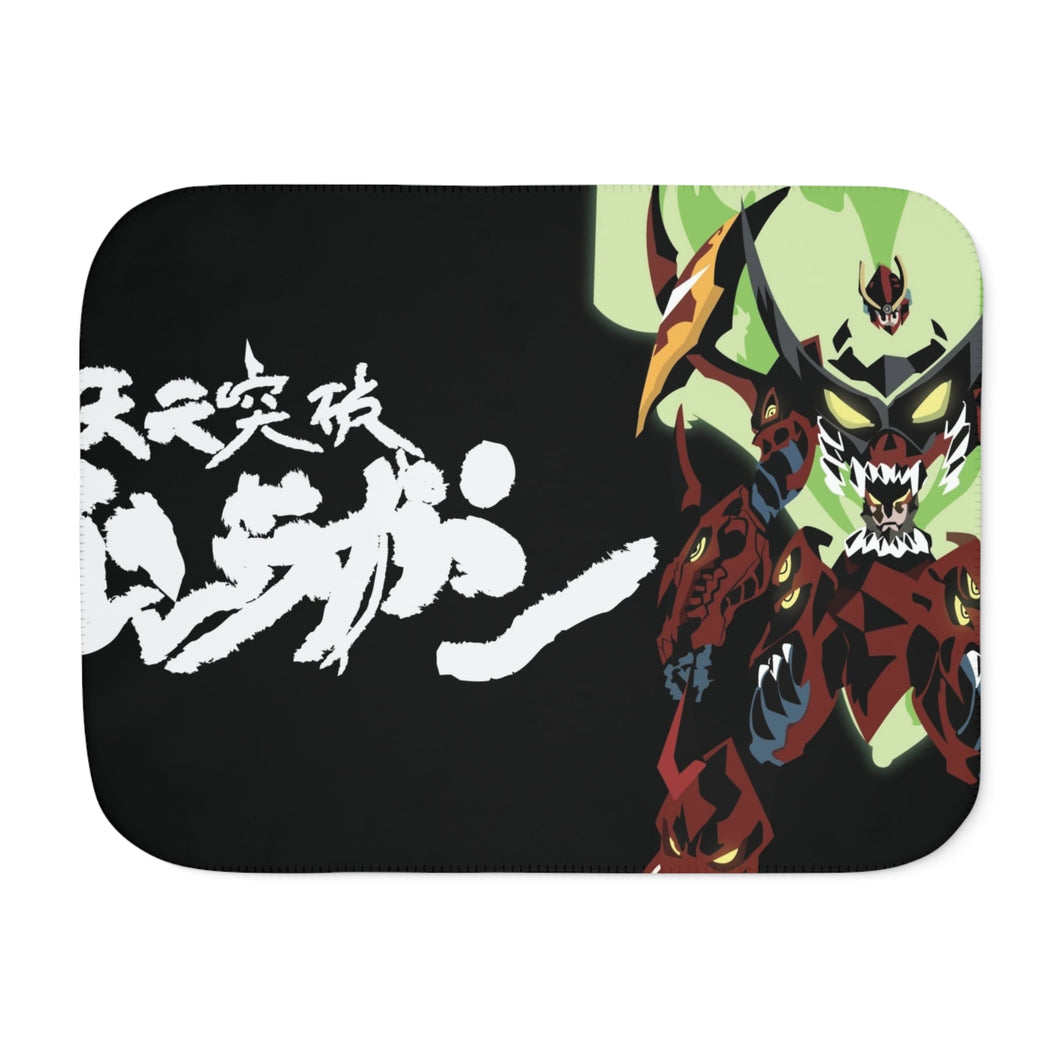 Anime Tengen Toppa Gurren Lagann Sherpa Blanket
