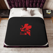 Load image into Gallery viewer, Anime Neon Genesis Evangelion Sherpa Blanket
