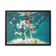Load image into Gallery viewer, Anime Spirited Away Canvas Framed Art Print
