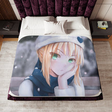 Load image into Gallery viewer, Anime Fate/Stay Night Sherpa Blanket
