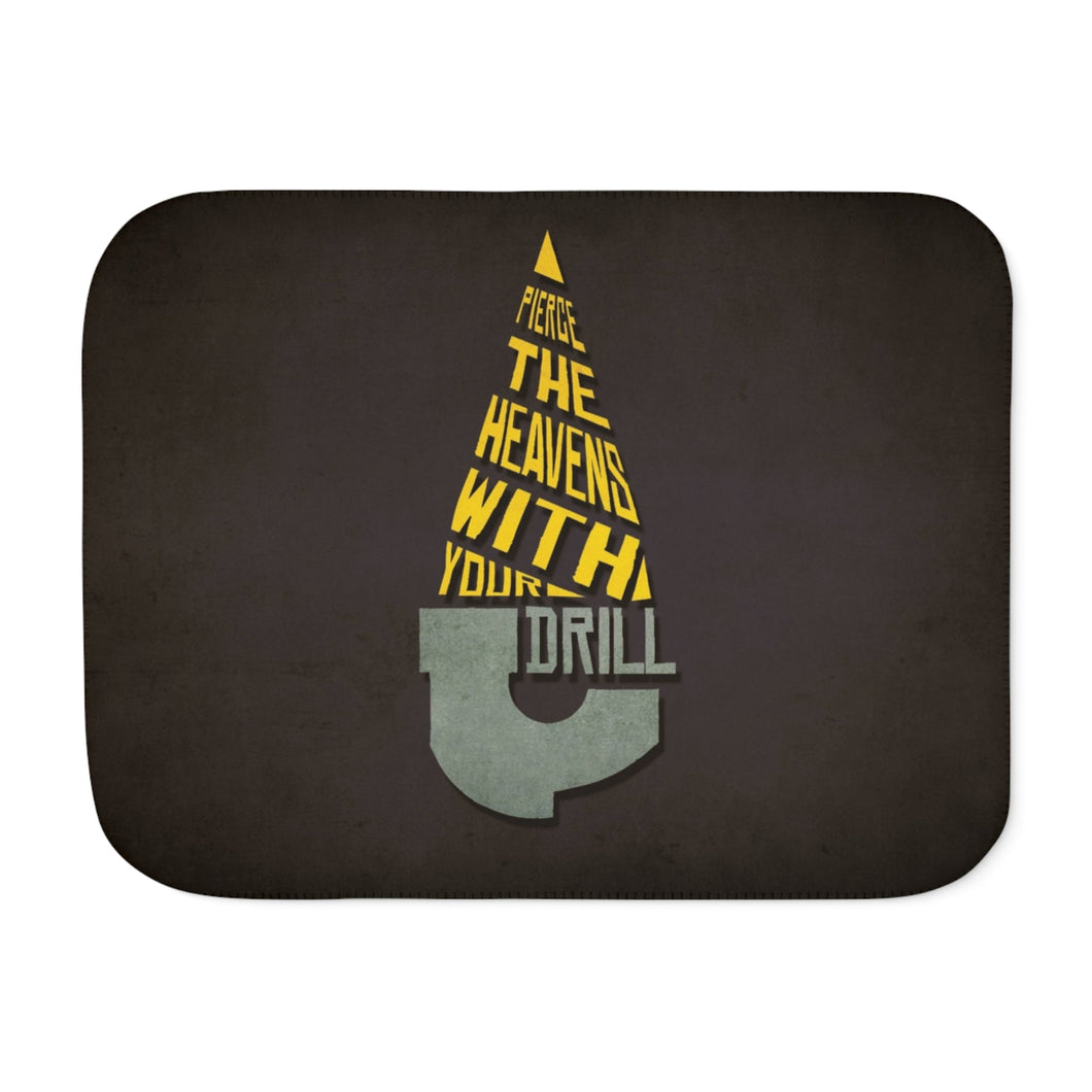 Tengen Toppa Gurren Lagann Sherpa Blanket