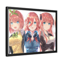 Load image into Gallery viewer, Anime The Quintessential Quintuplets Canvas Framed Art Print
