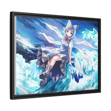 Load image into Gallery viewer, Touhou Ice Queen Canvas Framed Art Print
