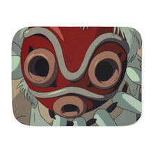Load image into Gallery viewer, Anime Princess Mononoker Sherpa Blanket
