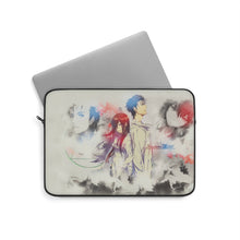 Load image into Gallery viewer, Makise Kurisu &amp; Rintarou Kyouma Laptop Sleeve
