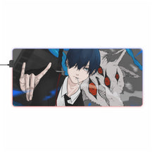 Load image into Gallery viewer, Anime Chainsaw Man RGB LED Mouse Pad (Desk Mat)
