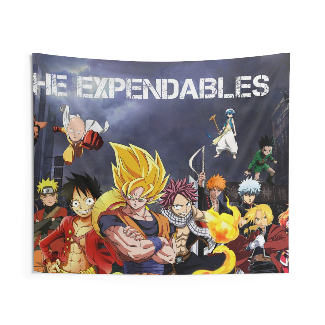 Anime Crossover Indoor Wall Tapestry