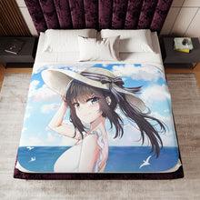 Load image into Gallery viewer, Rascal Does Not Dream Of Bunny Girl Senpai Sherpa Blanket
