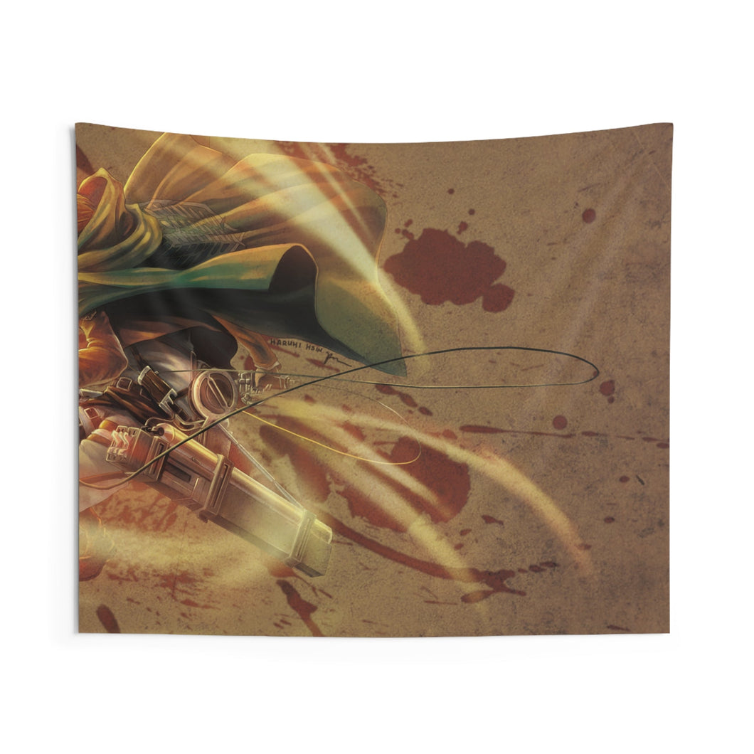 Armin Arlert Indoor Wall Tapestry