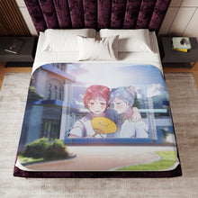 Load image into Gallery viewer, Assassination Classroom Karma Akabane, Nagisa Shiota Sherpa Blanket
