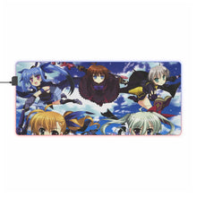Load image into Gallery viewer, Magical Girl Lyrical Nanoha RGB LED Mouse Pad (Desk Mat)
