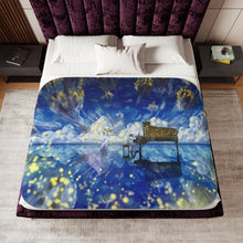 Load image into Gallery viewer, Anime Your Lie in April Sherpa Blanket

