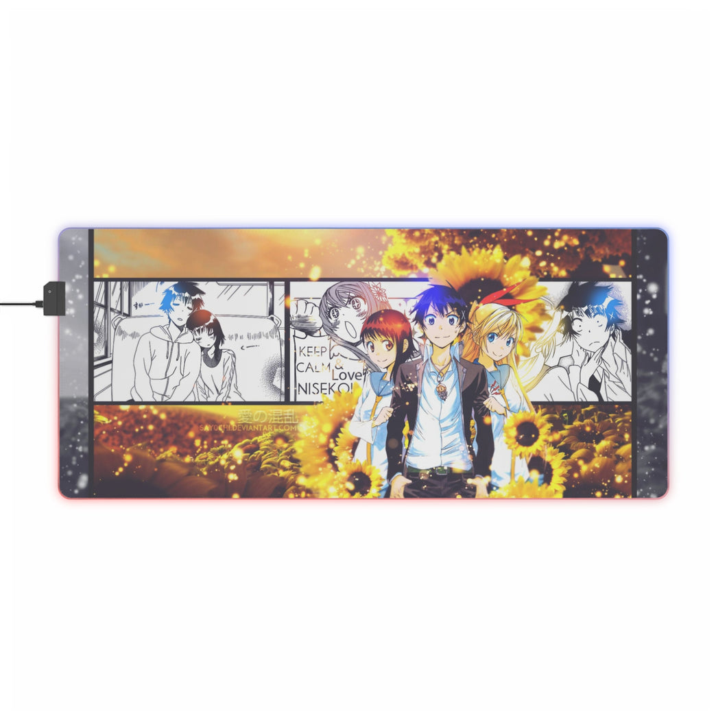 Nisekoi Chitoge Kirisaki, Kosaki Onodera RGB LED Mouse Pad (Desk Mat)
