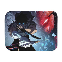 Load image into Gallery viewer, Anime Solo Leveling Sherpa Blanket
