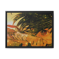Anime Dororo Canvas Framed Art Print