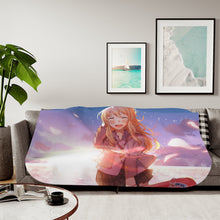 Load image into Gallery viewer, Your Lie In April Sherpa Blanket
