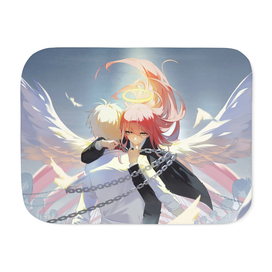 Anime Chainsaw Man Sherpa Blanket