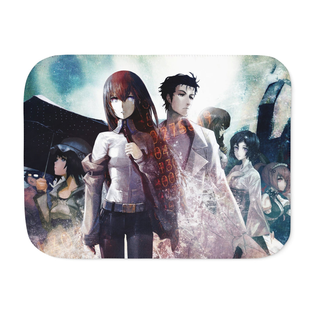 World Lines Clashing Sherpa Blanket