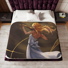 Load image into Gallery viewer, Kaori Miyazono Sherpa Blanket
