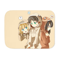 Chibi team Sherpa Blanket