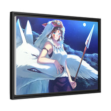 Load image into Gallery viewer, Anime Princess Mononoke Canvas Framed Art Print
