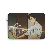 Load image into Gallery viewer, Shinich getting stabbed (Parasyte Laptop Sleeve
