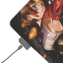 Load image into Gallery viewer, Kabaneri Of The Iron Fortress RGB LED Mouse Pad (Desk Mat)
