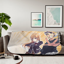 Load image into Gallery viewer, Anime Food Wars: Shokugeki no Soma Sherpa Blanket
