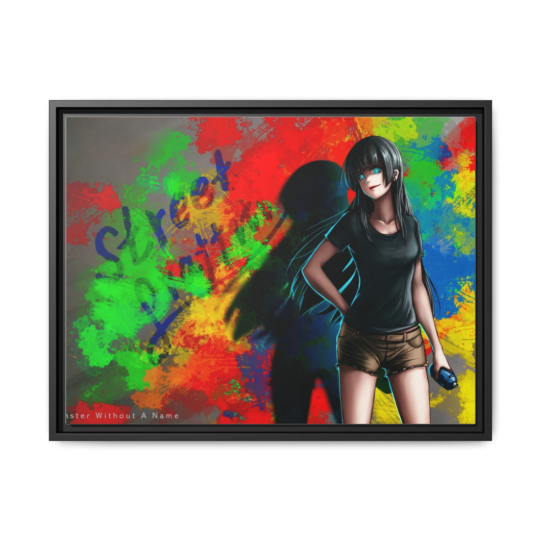 Anime Kakegurui Canvas Framed Art Print