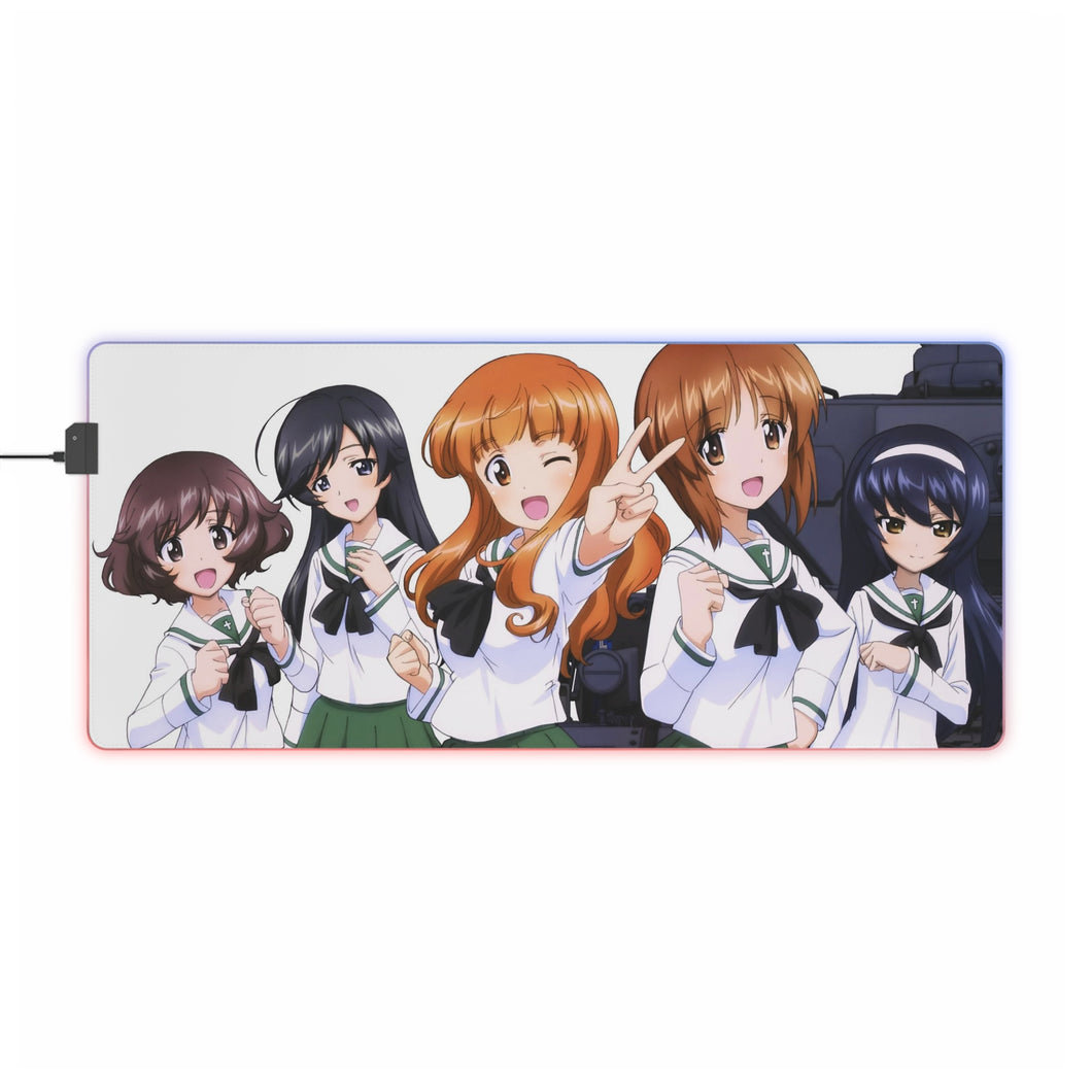 Girls und Panzer RGB LED Mouse Pad (Desk Mat)