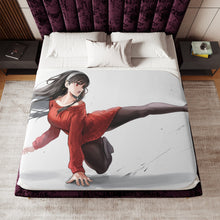 Load image into Gallery viewer, Anime Spy x Family Sherpa Blanket
