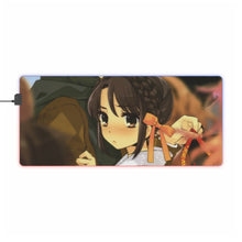Load image into Gallery viewer, The Melancholy Of Haruhi Suzumiya RGB LED Mouse Pad (Desk Mat)
