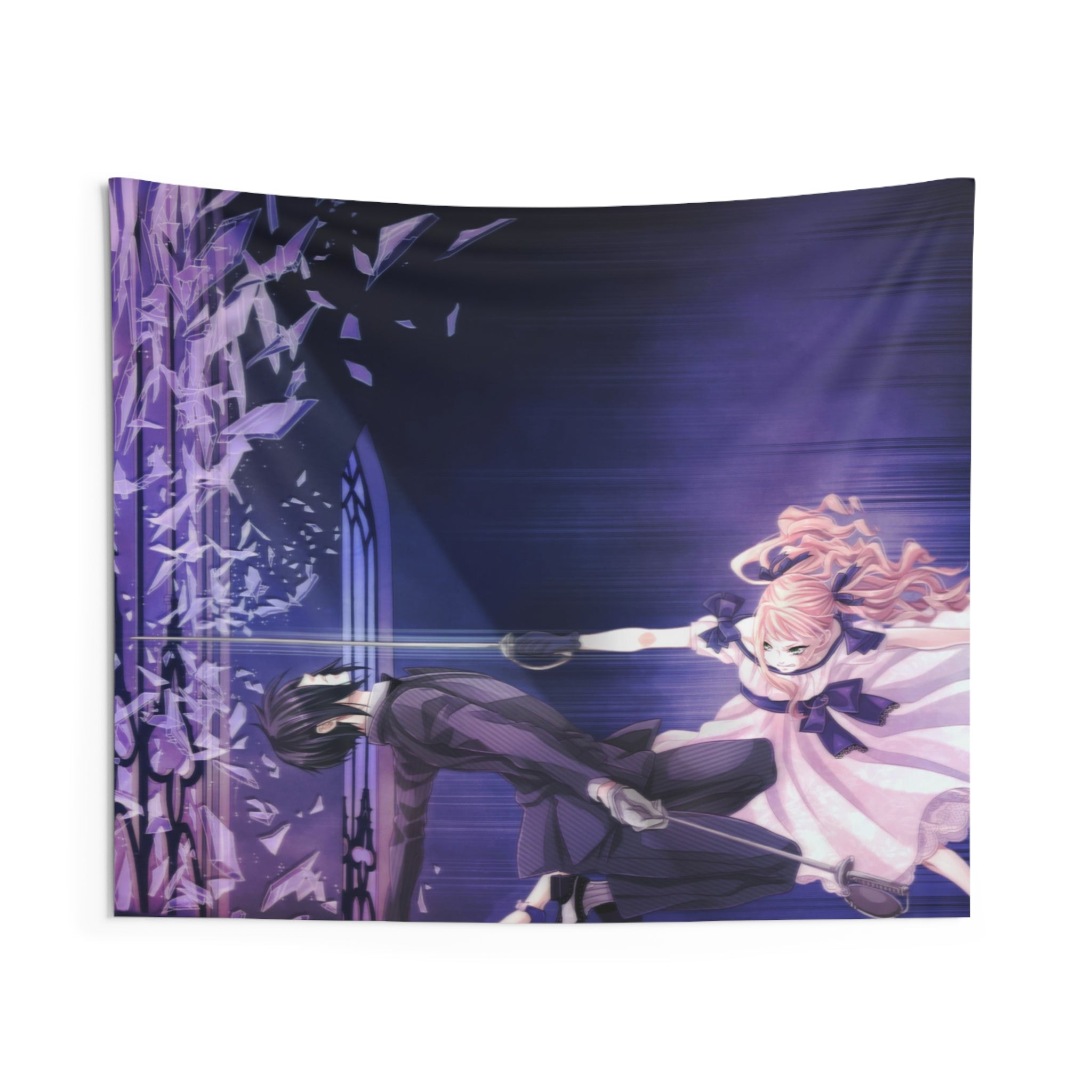 Black Butler Indoor Wall Tapestry