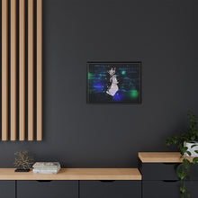 Load image into Gallery viewer, Shinya Kogami With His dominator Canvas Framed Art Print
