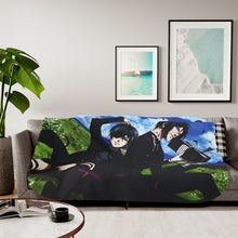 Load image into Gallery viewer, Black Butler Sebastian Michaelis, Ciel Phantomhive Sherpa Blanket
