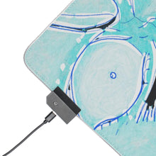 Load image into Gallery viewer, Anime Jojo's Bizarre Adventure RGB LED Mouse Pad (Desk Mat)
