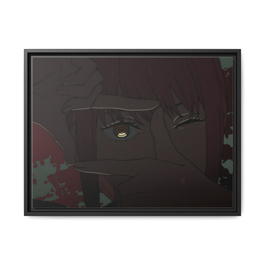 Chainsaw Man Canvas Framed Art Print
