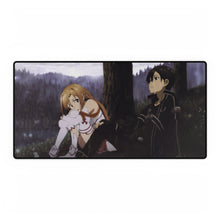 Load image into Gallery viewer, Asuna and Kirito Mouse Pad (Desk Mat)
