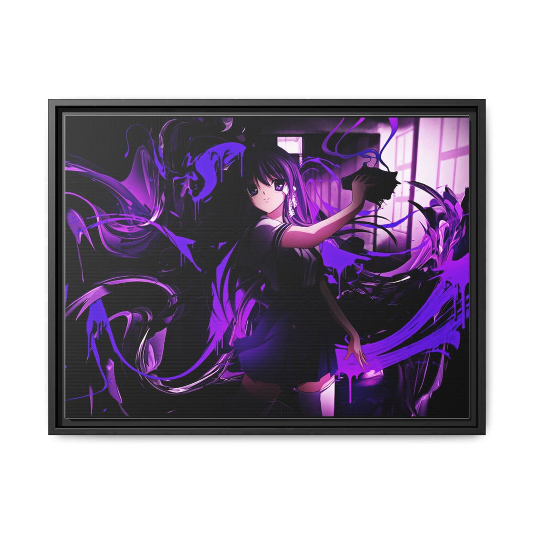 Anime Clannad Canvas Framed Art Print