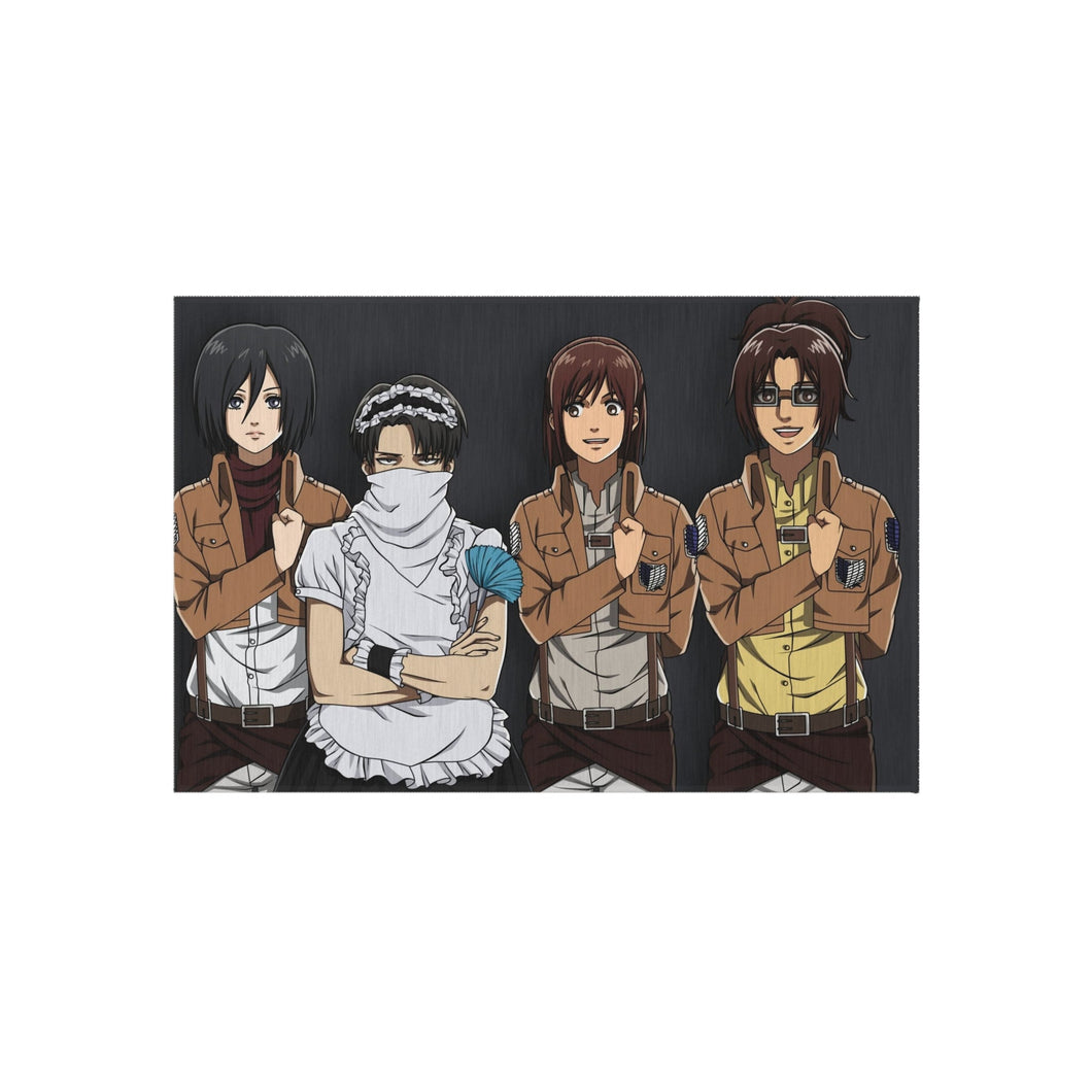 Anime Attack On Titan Rug
