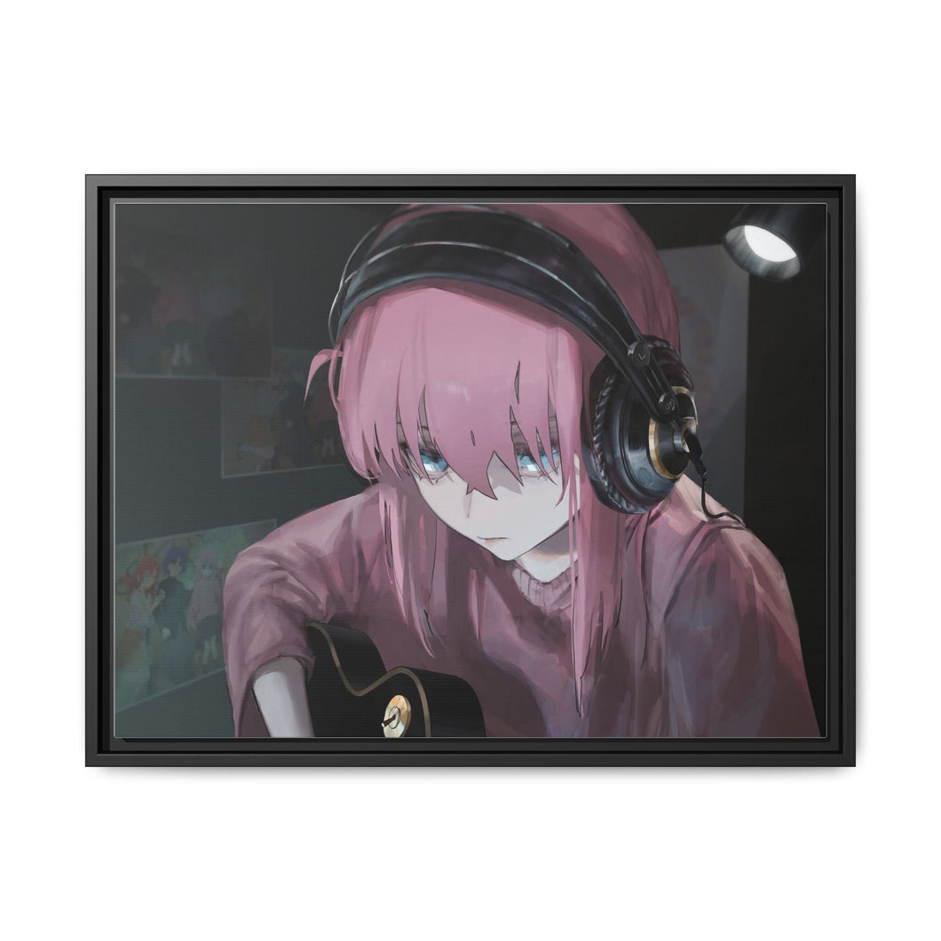 Hitori Gotou Canvas Framed Art Print